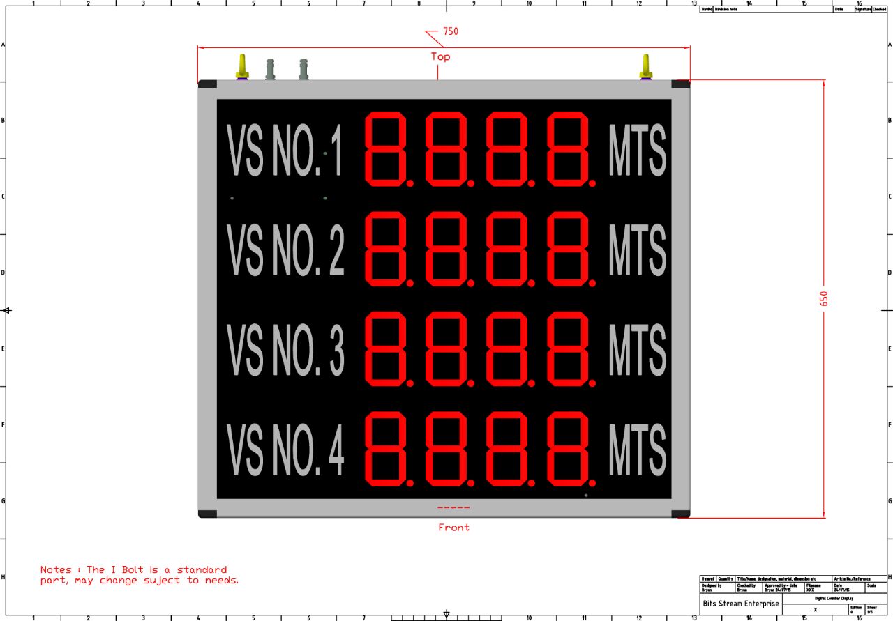 Customize Digital Display 4