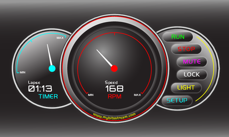 Jar Tester HMI Interface Design 1