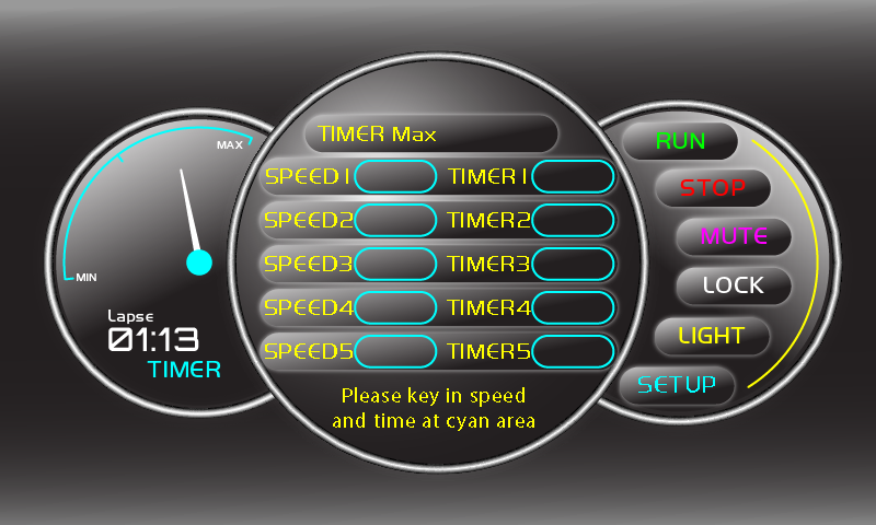 Jar Tester HMI Interface Design 2