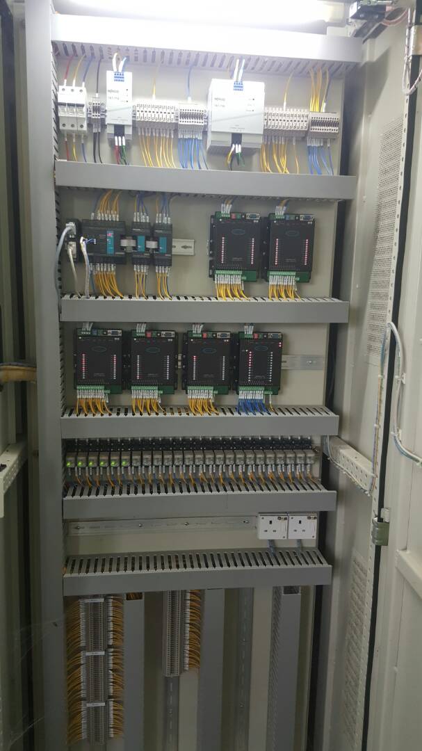 Control Panel connected to FATEK PLC