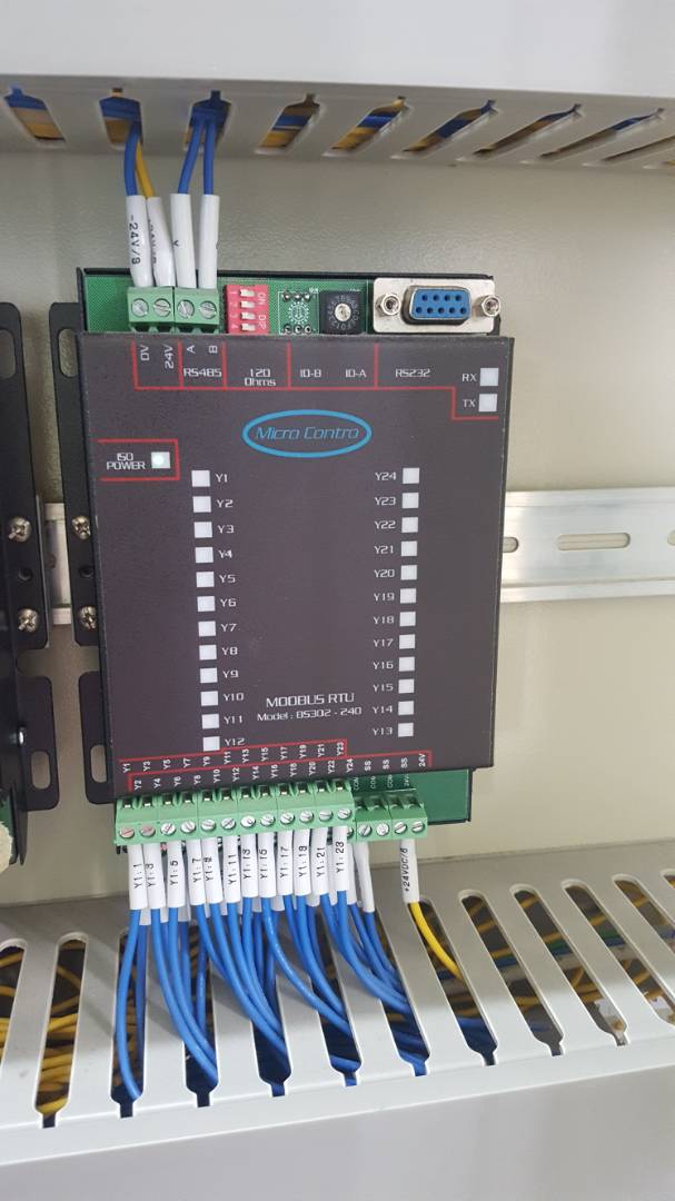 MODBUS RTU IO Connections
